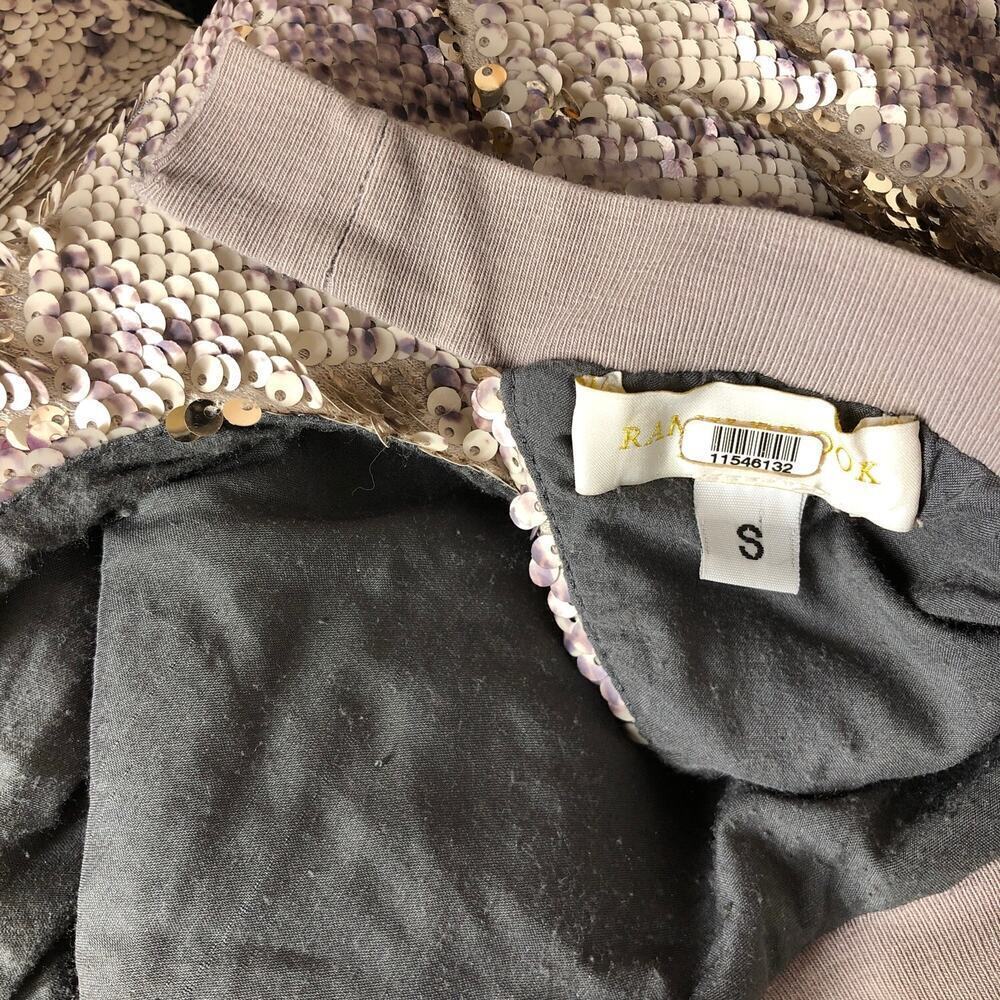 Ramy Brook Alexi Python Sequin Top S - image 7